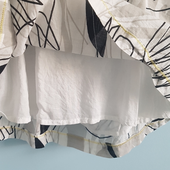 Hurley white summer sundress with POCKETS - Picture 5 of 11